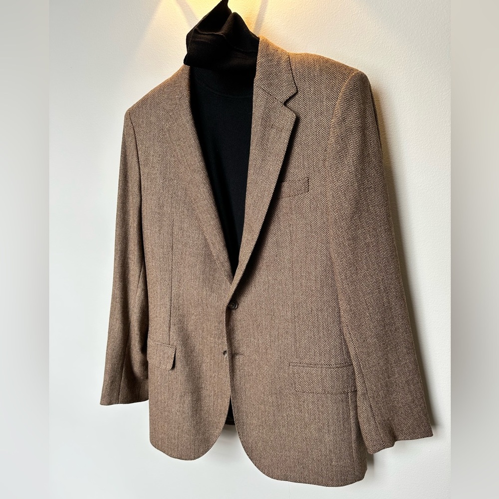 Polo Ralph Lauren Light Brown Checked Sports Jacket